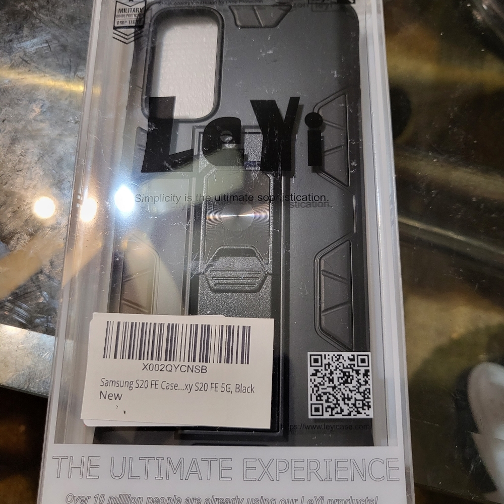 Samsung S20 FE case black